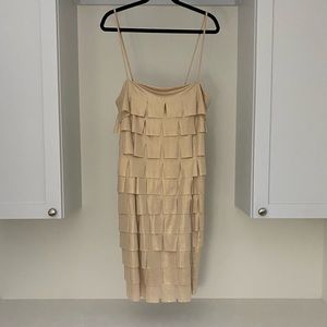 JS Collections Short Gold Dress